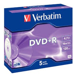VERBATIM DVD+R  4.7GB...