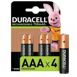 DURACELL PACK 4 PILHAS...