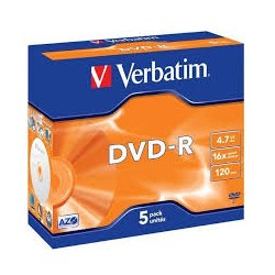 VERBATIM DVD-R  4.7GB  PACK...